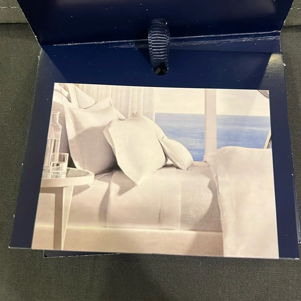 Ralph Lauren RL Organic Cotton 464 Thread Count Percale 2 Standard Pillowcases